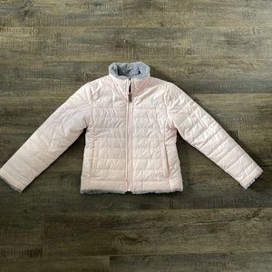 Girls XS NorthFace Jacket (Reversible)